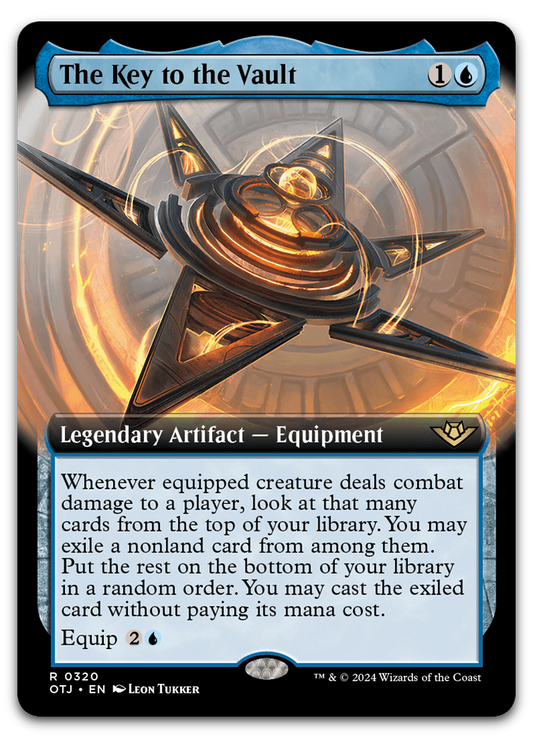 The Key to the Vault (Extended Art) (Outlaws of Thunder Junction)