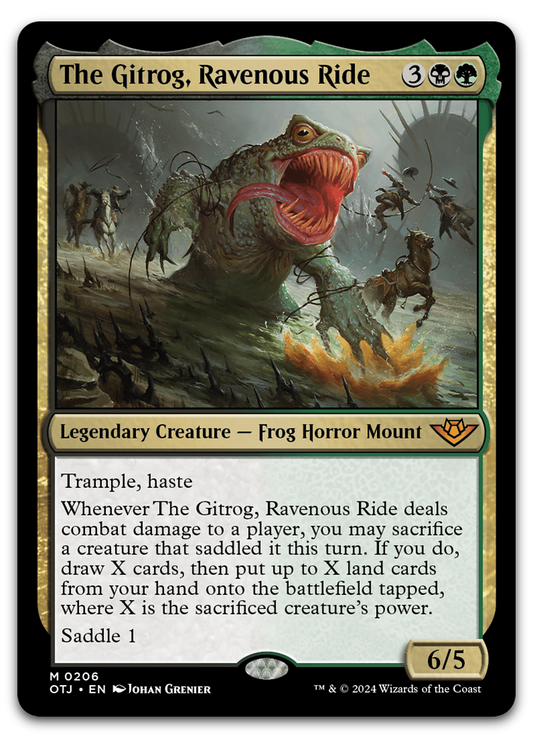 The Gitrog, Ravenous Ride (Outlaws of Thunder Junction)