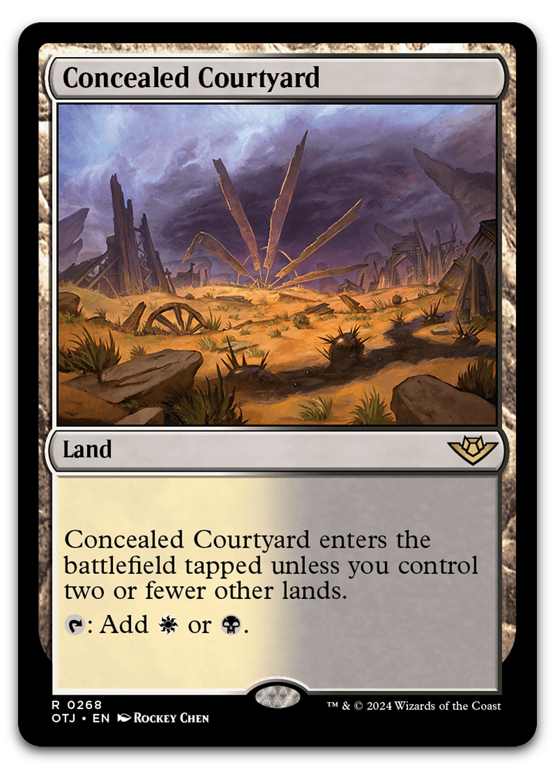 Concealed Courtyard (Outlaws of Thunder Junction)