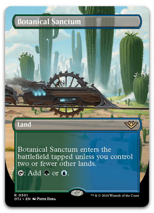 Botanical Sanctum (Borderless) (Outlaws of Thunder Junction)