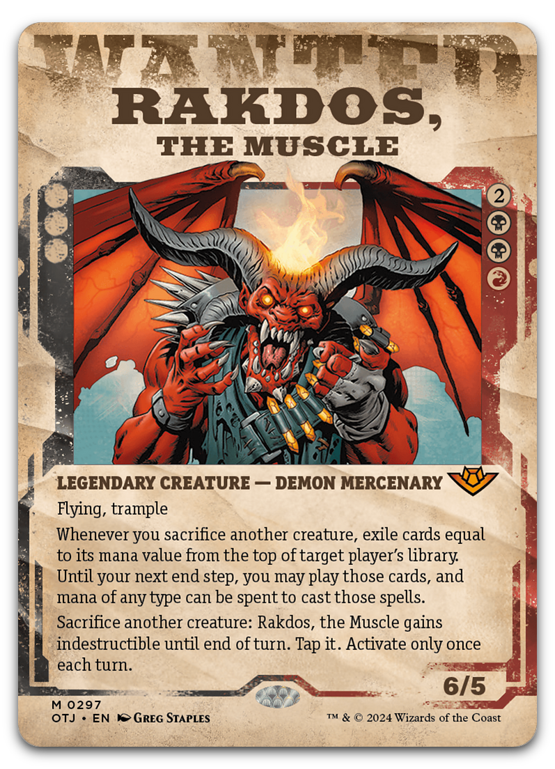 Rakdos, the Muscle (Showcase) (Outlaws of Thunder Junction)