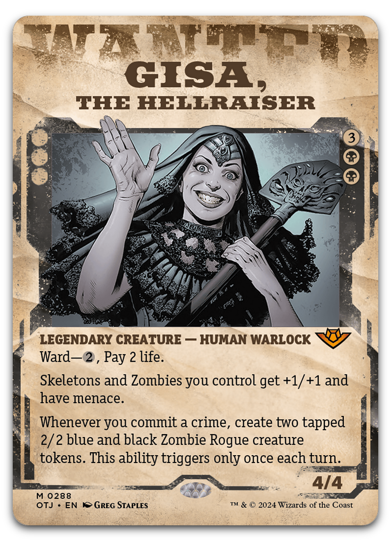 Gisa, the Hellraiser (Showcase) (Outlaws of Thunder Junction)