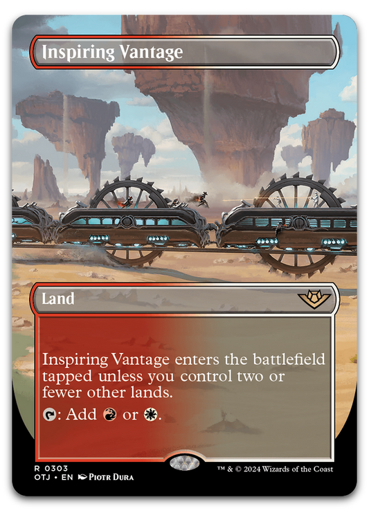 Inspiring Vantage (Borderless) (Outlaws of Thunder Junction)