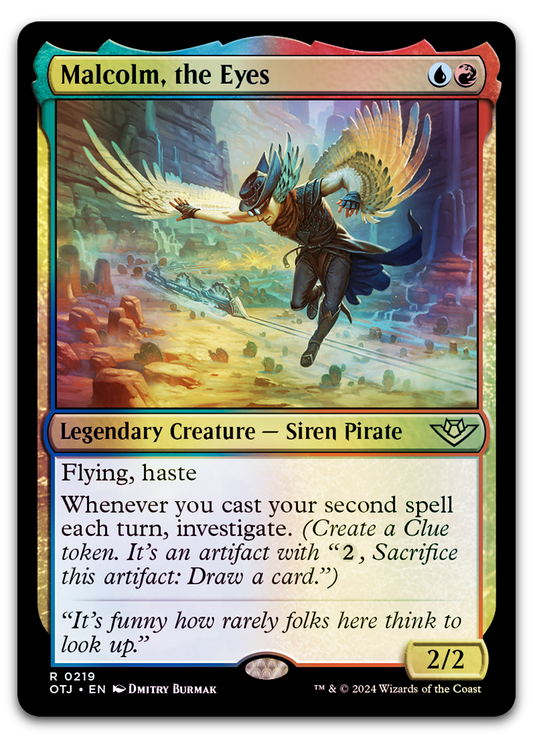 Malcolm, the Eyes (Outlaws of Thunder Junction)