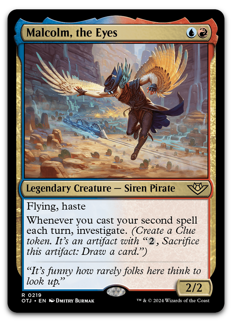 Malcolm, the Eyes (Outlaws of Thunder Junction)