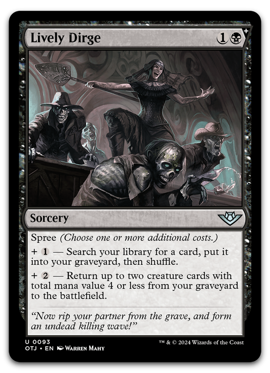 Lively Dirge (Outlaws of Thunder Junction)