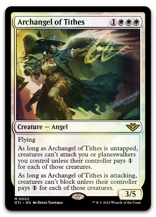 Archangel of Tithes (Outlaws of Thunder Junction)