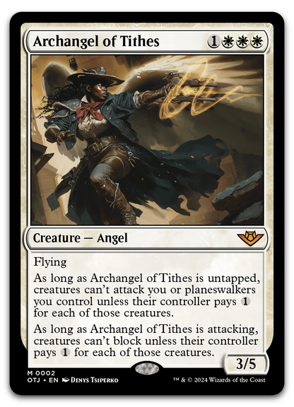 Archangel of Tithes (Outlaws of Thunder Junction)