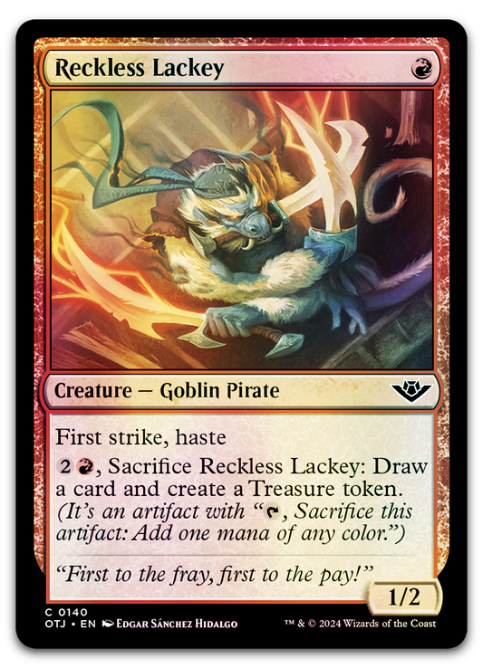 Reckless Lackey (Outlaws of Thunder Junction)