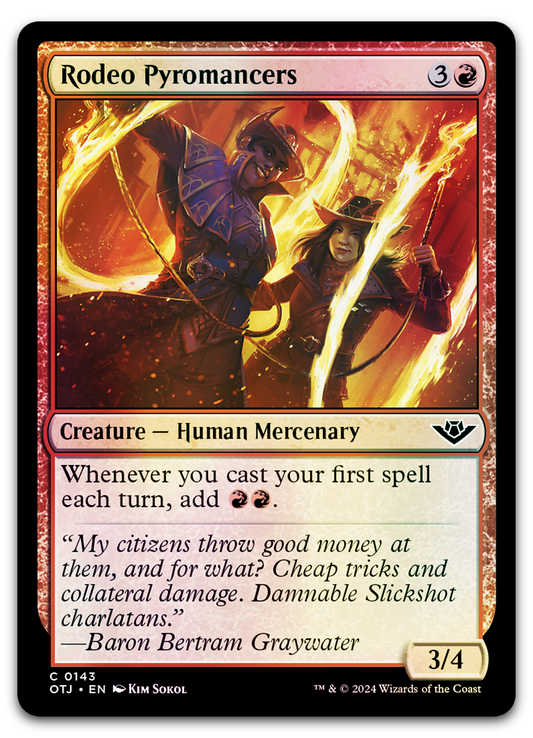 Rodeo Pyromancers (Outlaws of Thunder Junction)