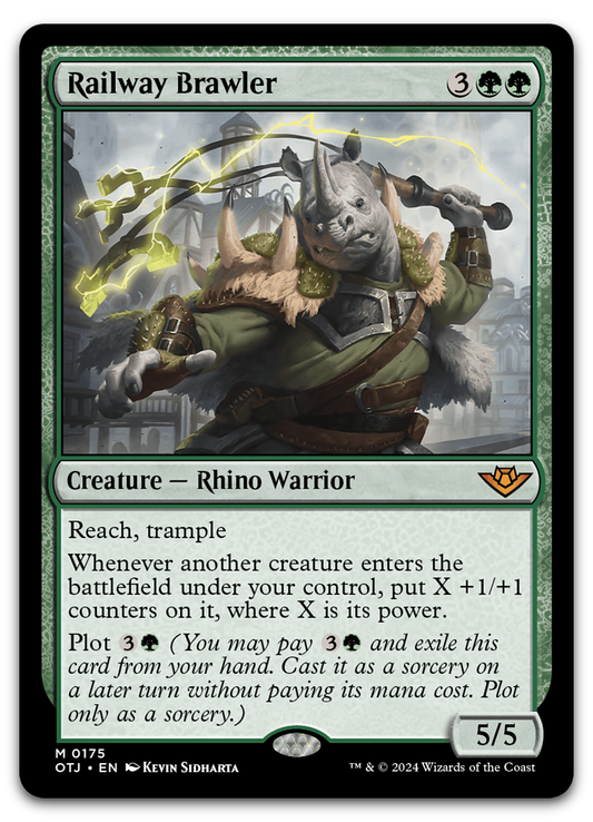 Railway Brawler (Outlaws of Thunder Junction)