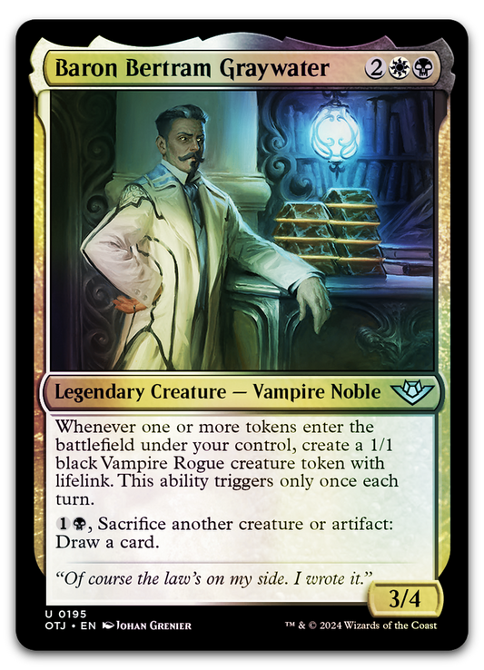 Baron Bertram Graywater (Outlaws of Thunder Junction)