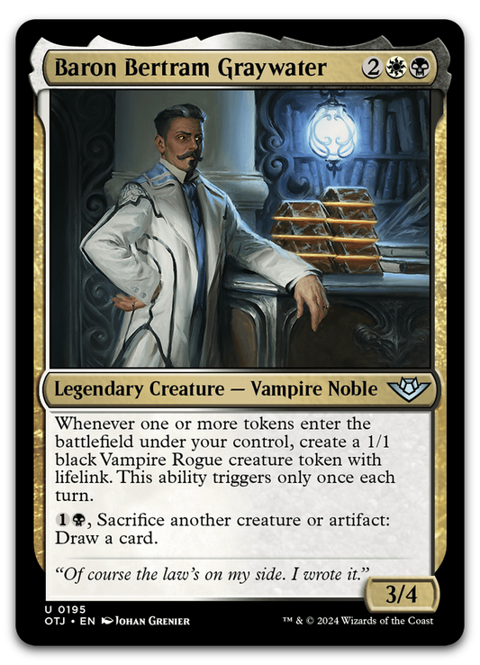 Baron Bertram Graywater (Outlaws of Thunder Junction)