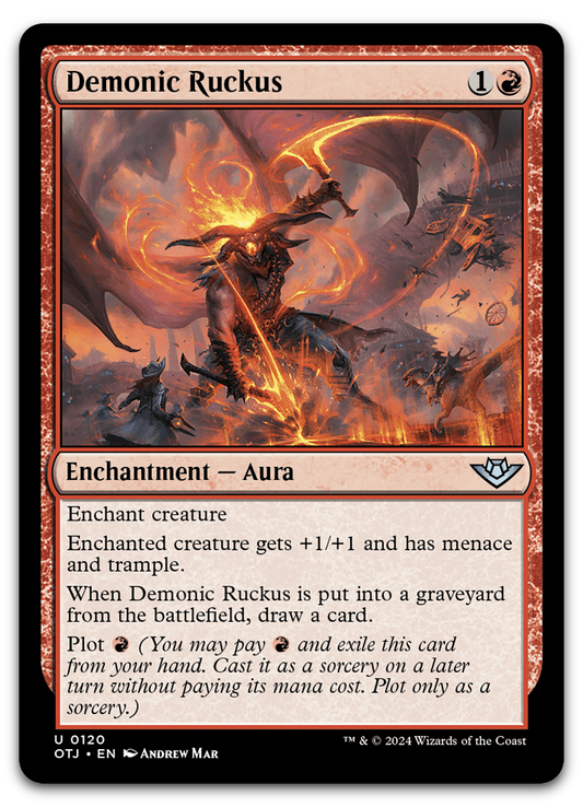 Demonic Ruckus (Outlaws of Thunder Junction)