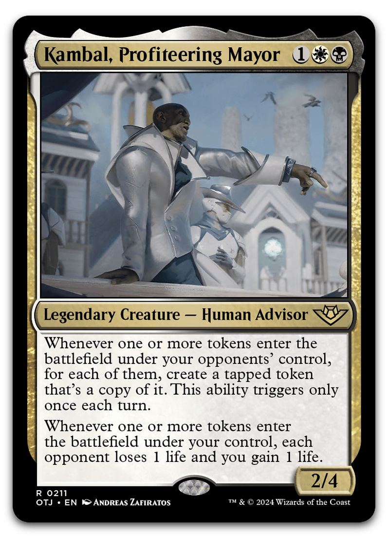 Kambal, Profiteering Mayor (Outlaws of Thunder Junction)