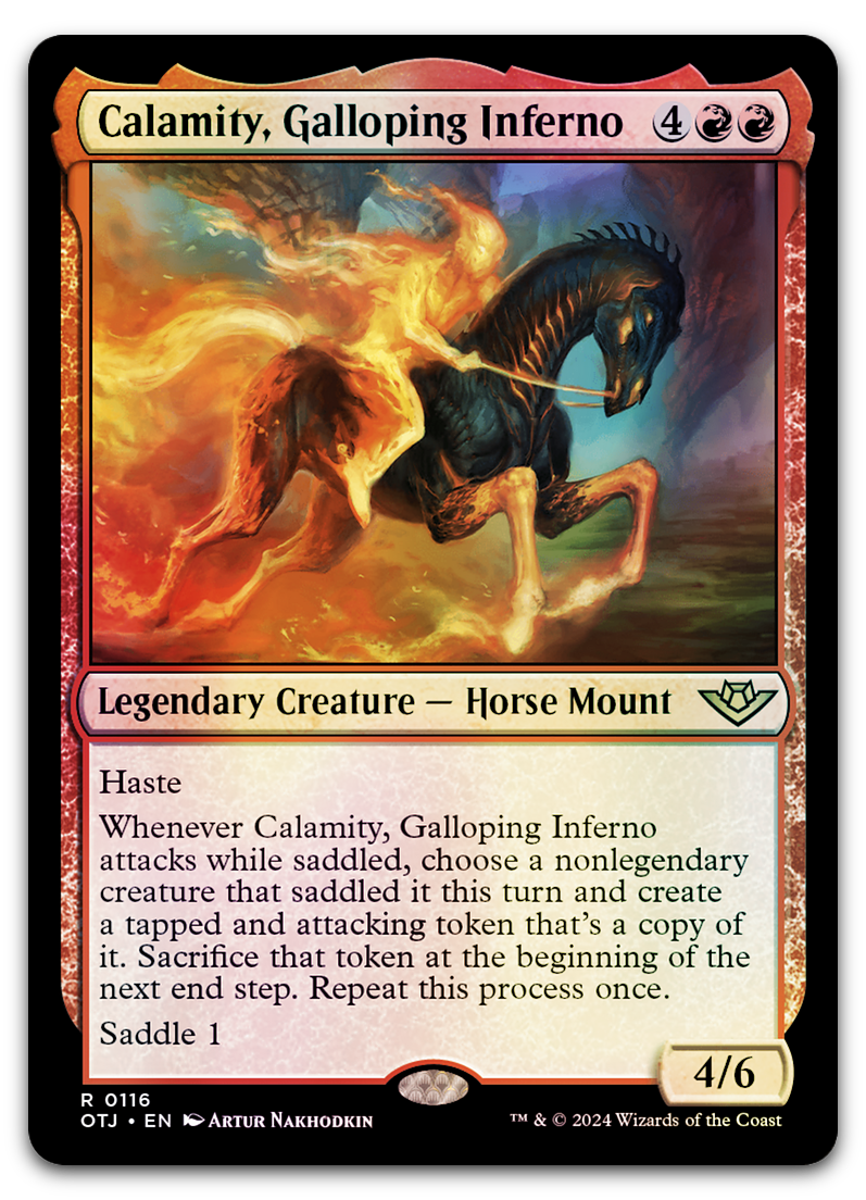 Calamity, Galloping Inferno (Outlaws of Thunder Junction)