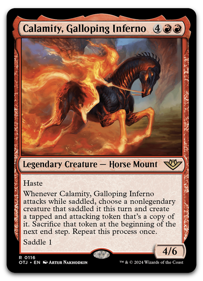 Calamity, Galloping Inferno (Outlaws of Thunder Junction)