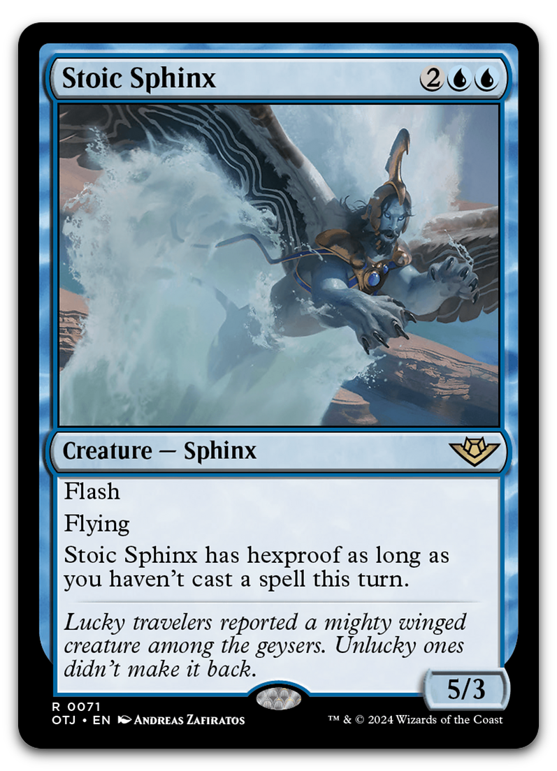 Stoic Sphinx (Outlaws of Thunder Junction)