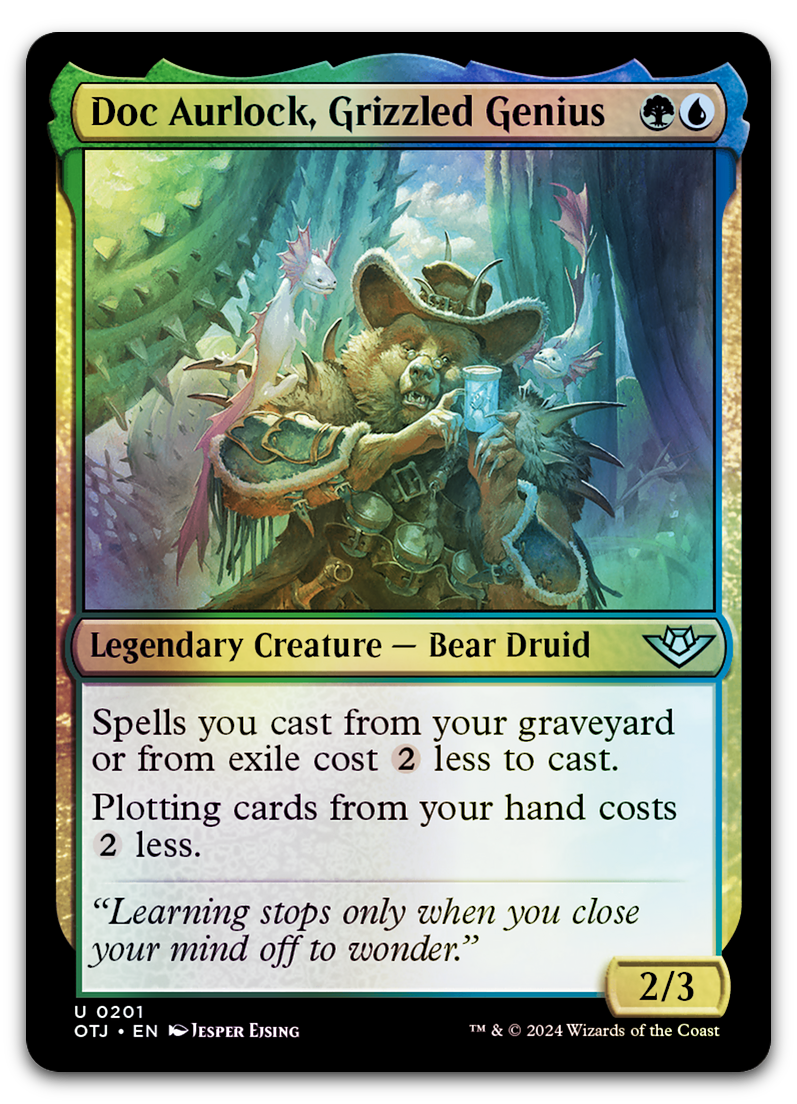 Doc Aurlock, Grizzled Genius (Outlaws of Thunder Junction)