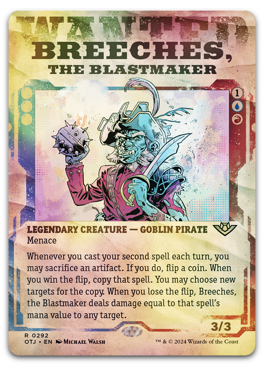 Breeches, the Blastmaker (Showcase) (Outlaws of Thunder Junction)