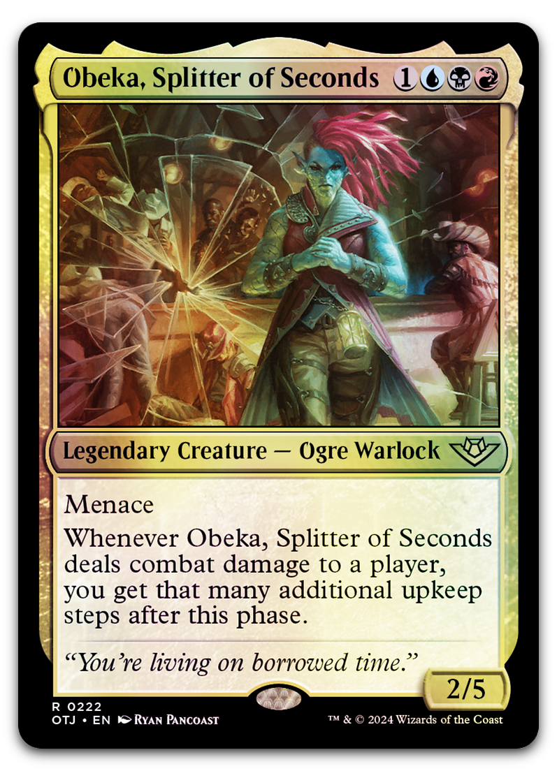 Obeka, Splitter of Seconds (Outlaws of Thunder Junction)