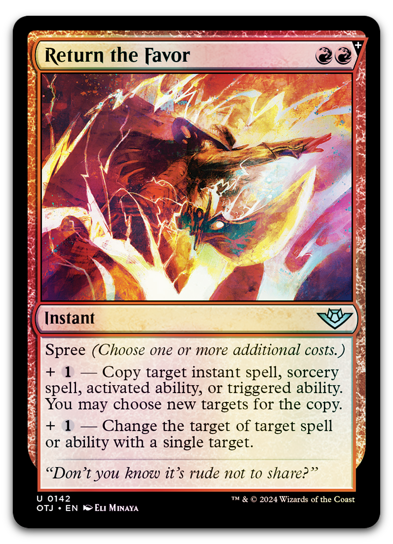 Return the Favor (Outlaws of Thunder Junction)