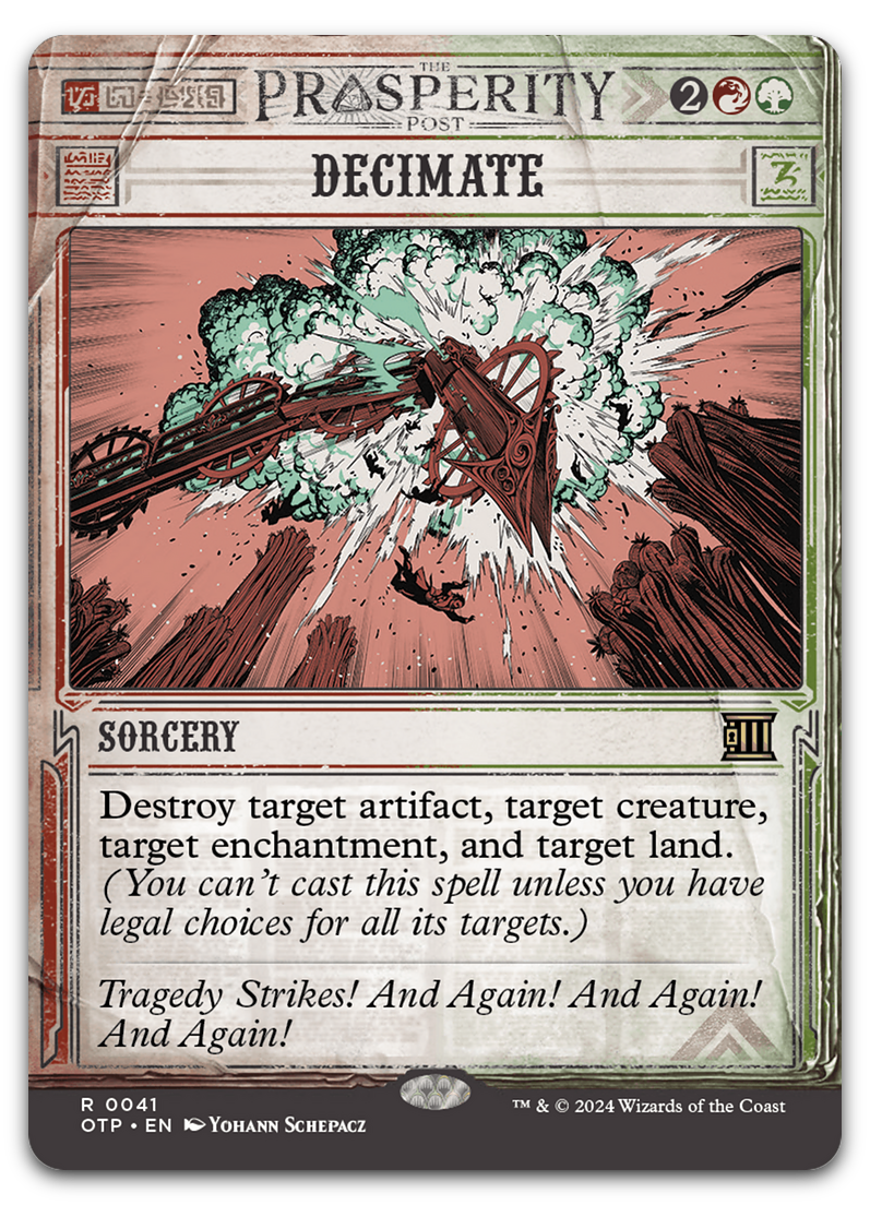 Decimate (Outlaws of Thunder Junction: Breaking News)