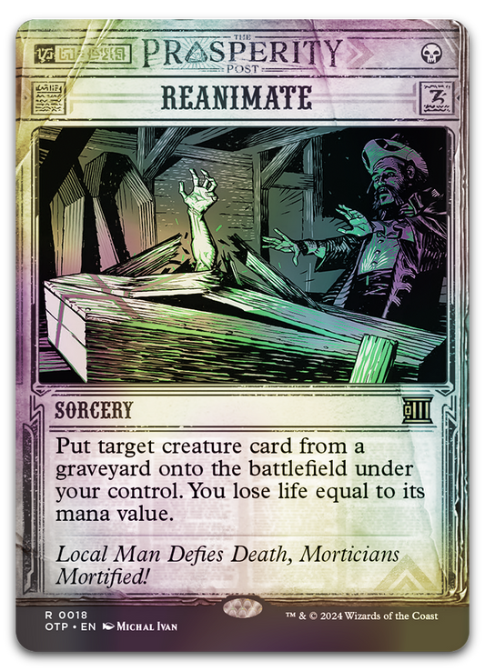 Reanimate (Outlaws of Thunder Junction: Breaking News)