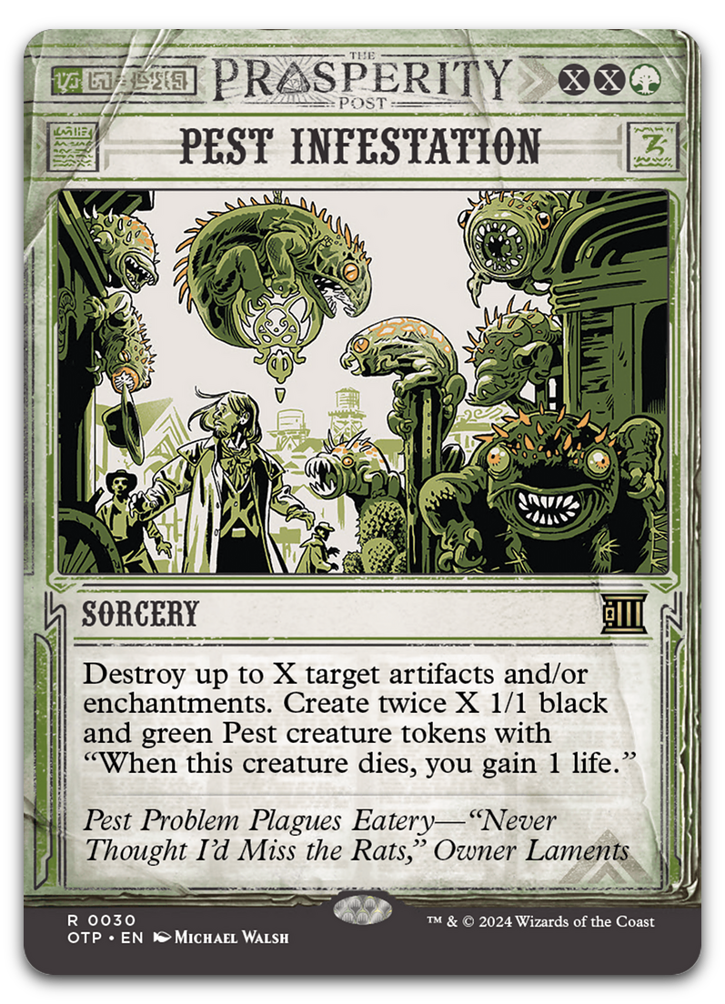 Pest Infestation (Outlaws of Thunder Junction: Breaking News)