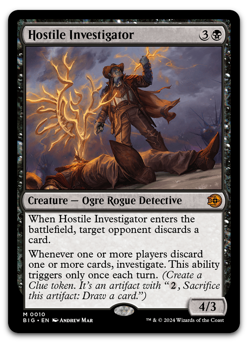 Hostile Investigator (Outlaws of Thunder Junction: The Big Score)