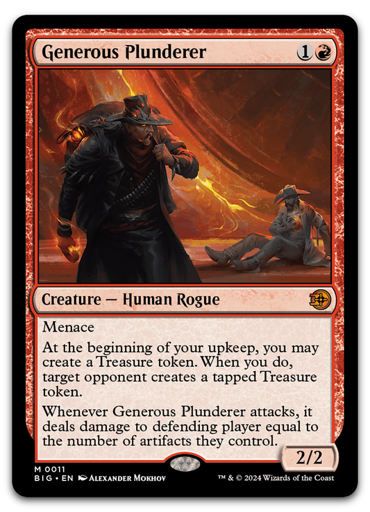 Generous Plunderer (Outlaws of Thunder Junction: The Big Score)