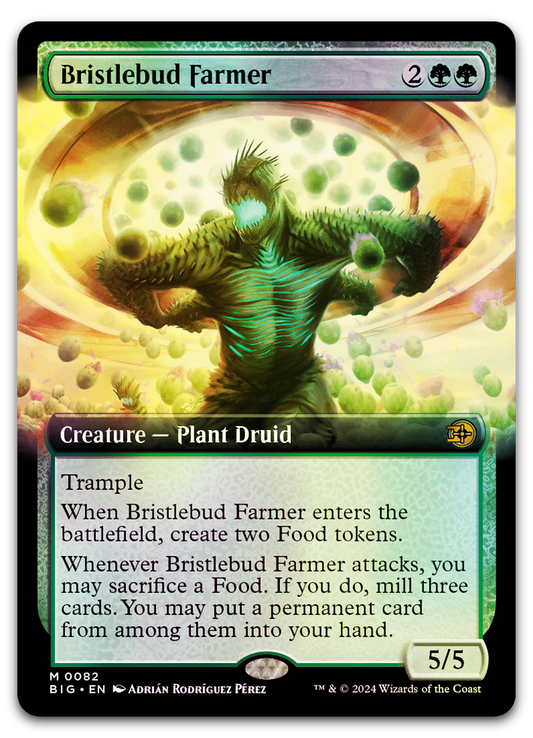 Bristlebud Farmer (Extended Art) (Outlaws of Thunder Junction: The Big Score)