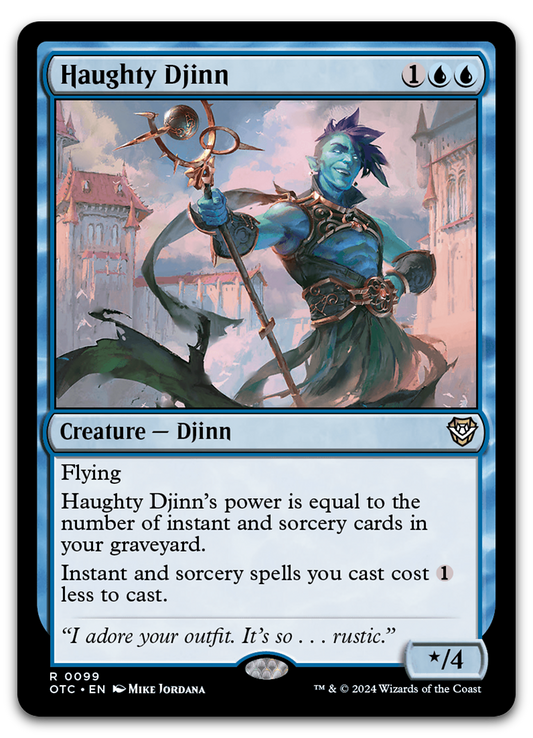 Haughty Djinn (Commander: Outlaws of Thunder Junction)