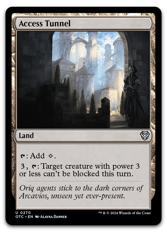 Access Tunnel (Commander: Outlaws of Thunder Junction)