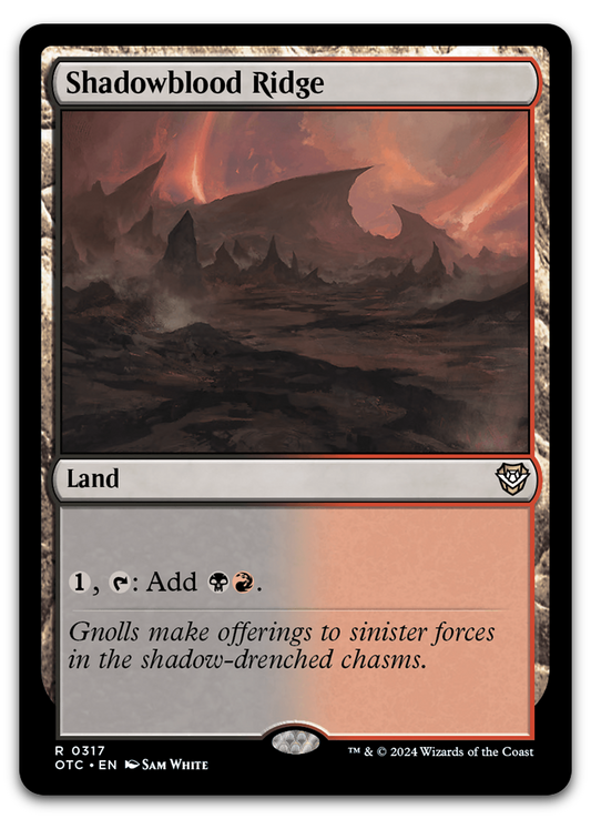 Shadowblood Ridge (Commander: Outlaws of Thunder Junction)