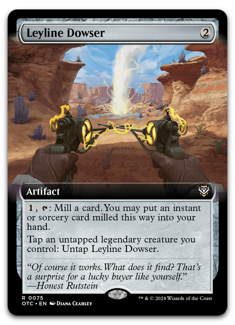 Leyline Dowser (Extended Art) (Commander: Outlaws of Thunder Junction)