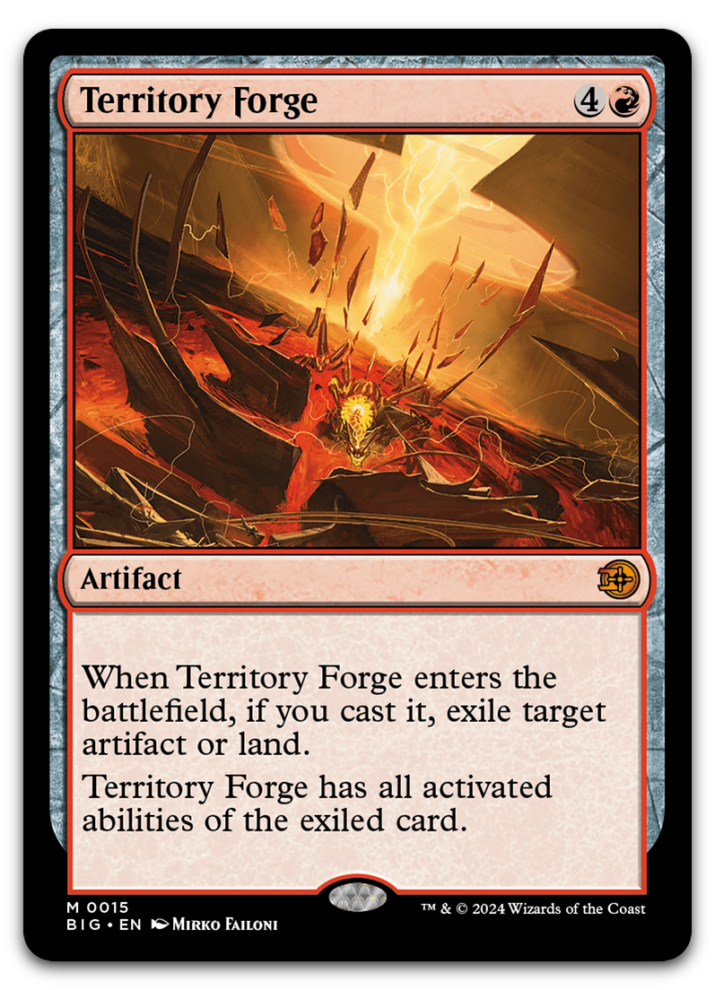 Territory Forge (Outlaws of Thunder Junction: The Big Score)