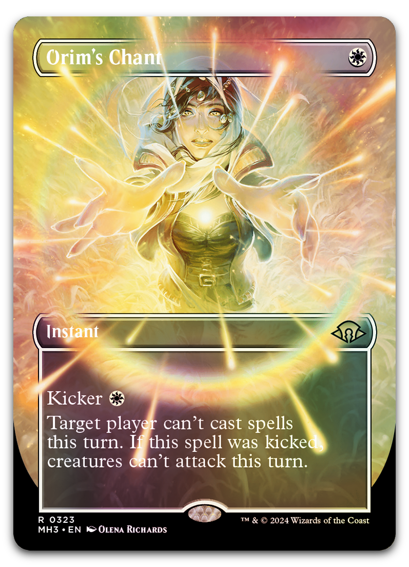 Orim's Chant (Borderless) (Modern Horizons 3)