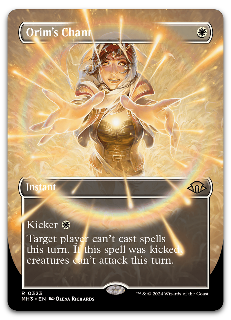 Orim's Chant (Borderless) (Modern Horizons 3)
