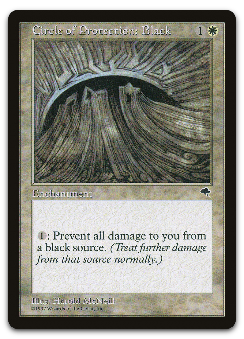 Circle of Protection: Black (Tempest)
