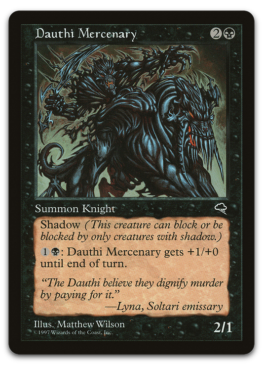 Dauthi Mercenary (Tempest)