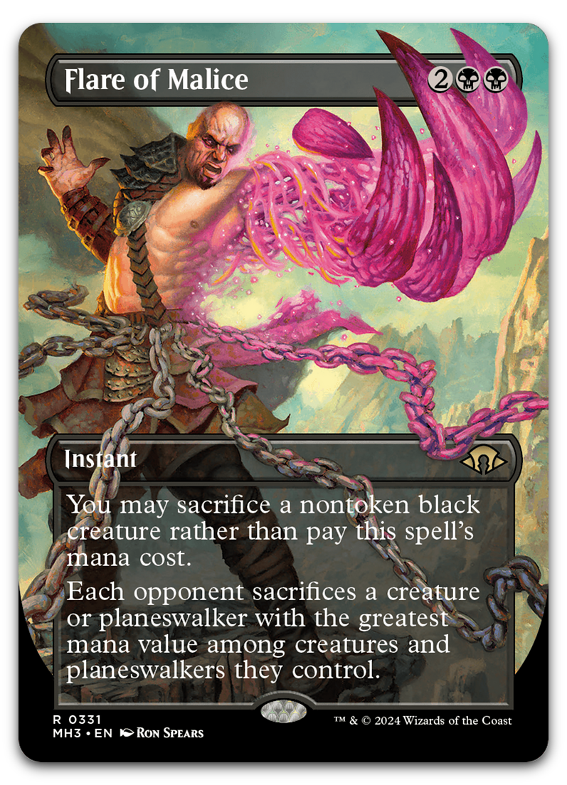 Flare of Malice (Borderless) (Modern Horizons 3)