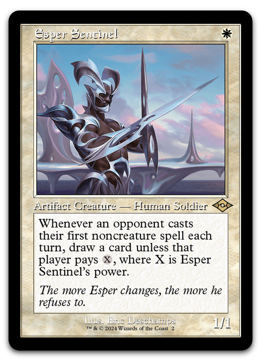 Esper Sentinel (Retro Frame) (Modern Horizons 2)