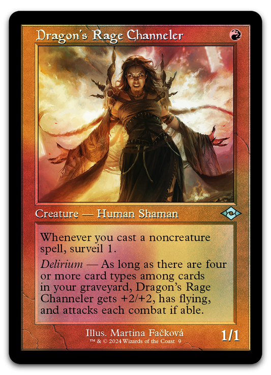 Dragon's Rage Channeler (Retro Frame) (Modern Horizons 2)