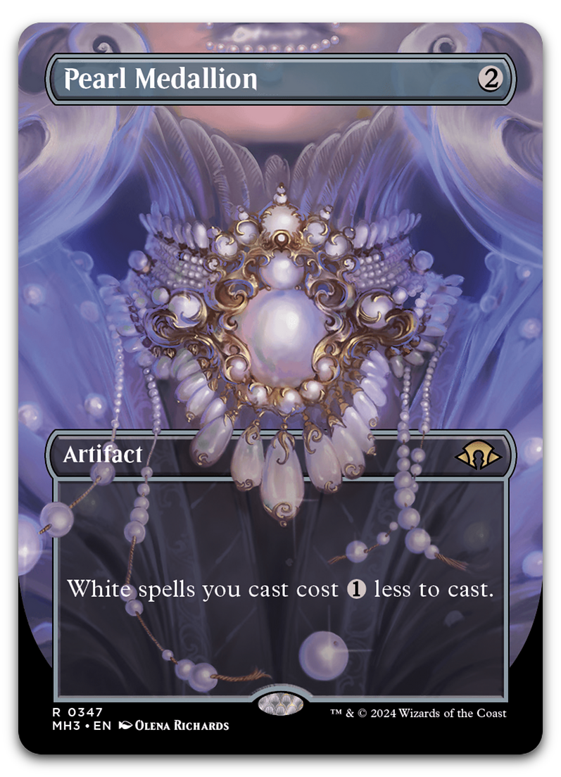 Pearl Medallion (Borderless) (Modern Horizons 3)