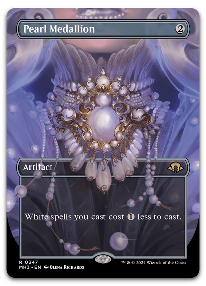 Pearl Medallion (Borderless) (Modern Horizons 3)