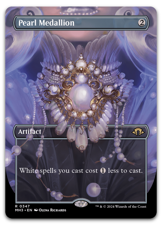 Pearl Medallion (Borderless) (Modern Horizons 3)
