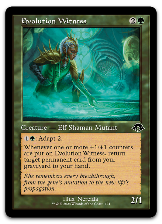 Evolution Witness (Retro Frame) (Modern Horizons 3)