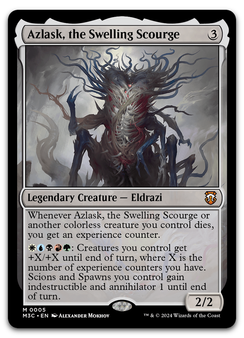Azlask, the Swelling Scourge (Commander: Modern Horizons 3)