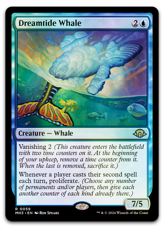 Dreamtide Whale (Modern Horizons 3)